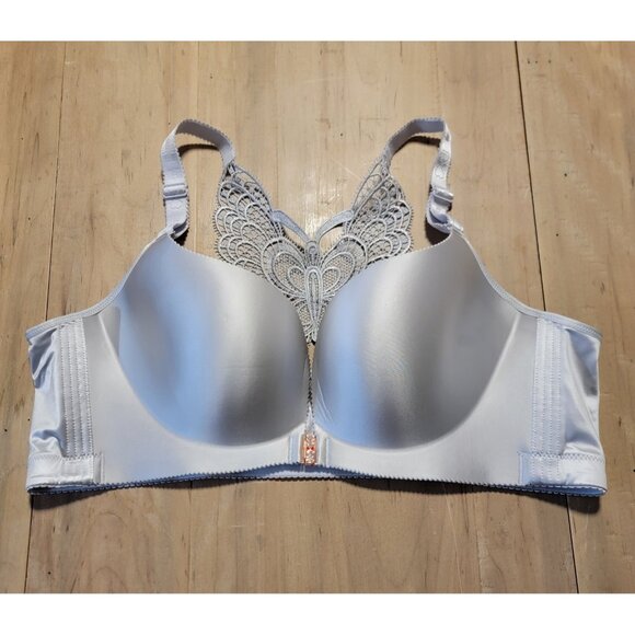 Butterfly Beauty Back Lingerie Super Push Up Bra Set for Women Front Buckle 52 E - Picture 1 of 7